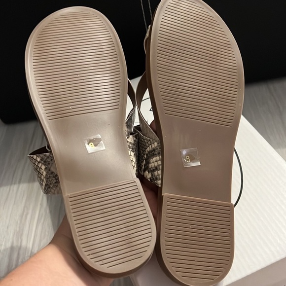 Steve Madden Athens sandals size 8 snakeskin - Picture 10 of 10